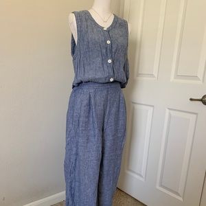 Free People Linen Jumpsuit